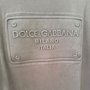 Dolce & Gabbana Black Logo Men's Tee